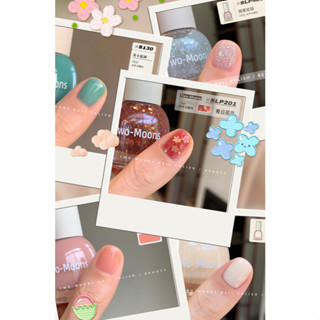 [Đủ màu] Sơn gel lạnh Two Moons tự khô, không mùi, an toàn