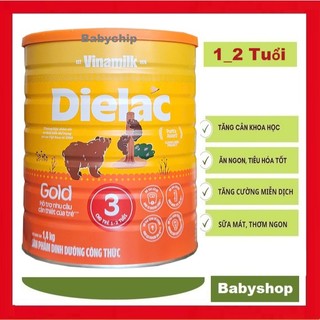 [MẪU MỚI] Sữa Bột Dielac Alpha gold 3,4 1.4kg [Date 2027]