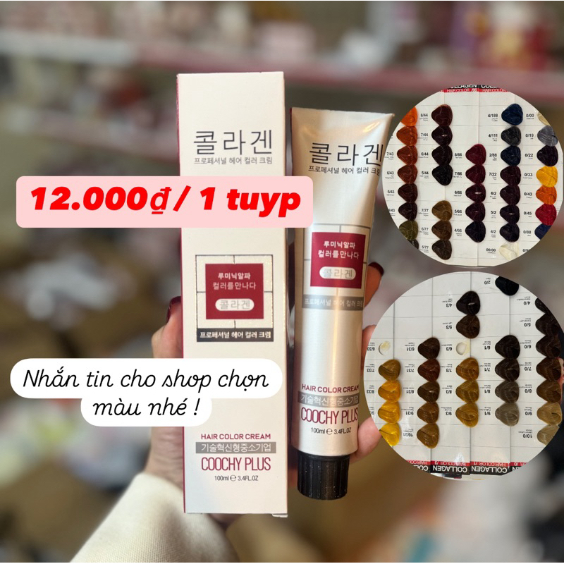 Nhuộm hàn đỏ đủ mã