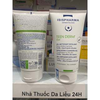  Sữa Rửa Mặt Isis Pharma Giảm Nhờn Và Ngăn Ngừa Mụn 150ml Teen Derm Gel - dalieu24h 