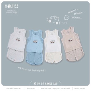 Bộ ba lỗ HRNEE vải sợi sồi Modal