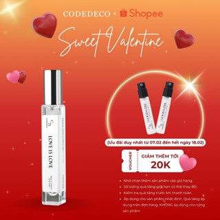 Tinh dầu nước hoa CODEDECO Love Is Love 10ml dạng xịt Sang trọng, Thanh lịch, Quyến rũ
