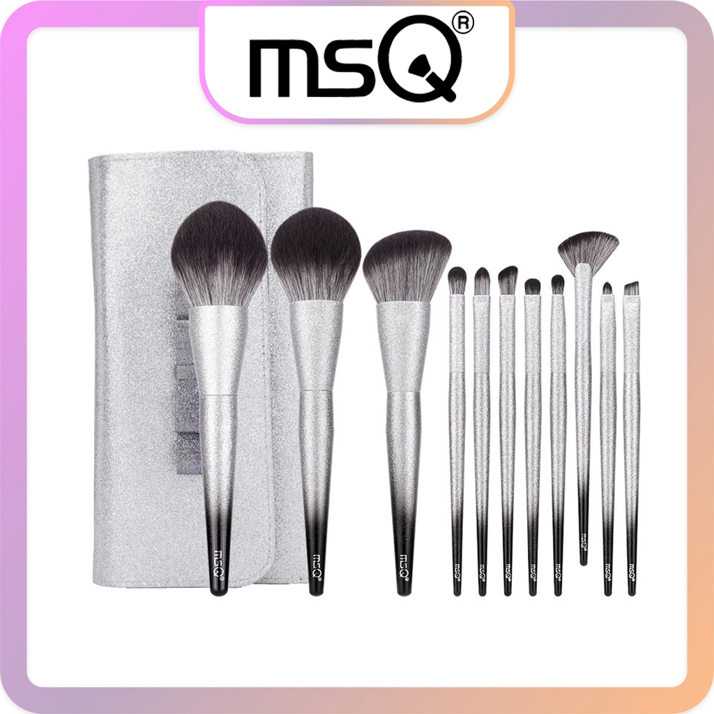 Bộ Cọ Makeup MSQ 11 Cây Star Fox Makeup Brush Set