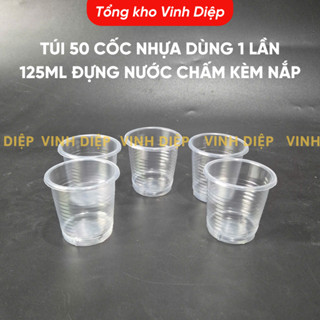 Cốc Nhựa Dùng 1 Lần Đủ Kích Cỡ - Đựng Nước Uống Trà Sữa Canh Cháo Chịu Nóng Lạnh
