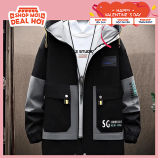 ÁO KHOÁC KAKI NAM CÓ SIZE TÚI HỘP THỜI TRANG SIÊU ĐẸP CÁ TINH PHONG CÁCH HÀN