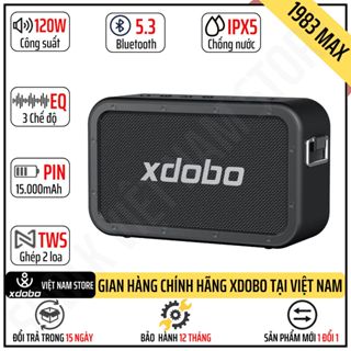 Loa Bluetooth Xdobo 1983 Max Công Suất 120W Siêu Trầm Bản Cập Nhật Của Xdobo Wake 1983 X8 III X8 Plus 1983 Plus X8 Max