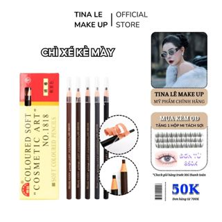 Chì Xé Kẻ Mày Coloured Soft Cosmetic Art Chống Nước Lâu Trôi Tina Lê Make Up