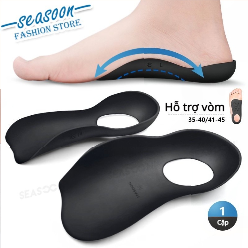 Lót Giày Chỉnh Hình Hỗ Tạo Trợ Vòm Chân Đế Chỉnh Hình Chân Phẳng Và Bàn Chân Xoay Trong Bàn chân