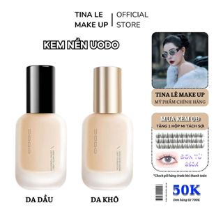 Kem Nền UODO Kiềm Dầu Che Khuyết Điểm Nâng Tone Dưỡng Ẩm Tina Lê Make Up