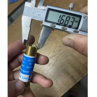 Van chống cháy ngược Oxy hoặc Nitơ mã 288 (Lắp vào đồng hồ), Ren 17mm (3/8)