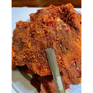 2KG THỊT HEO KHÔ MIẾNG GIA VỊ BÒ KHÔ ( Đóng gói 500g)