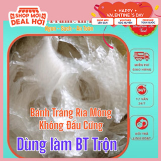 5kg bánh tráng rìa MỎNG dùng làm bánh tráng trộn, loại bánh ngon