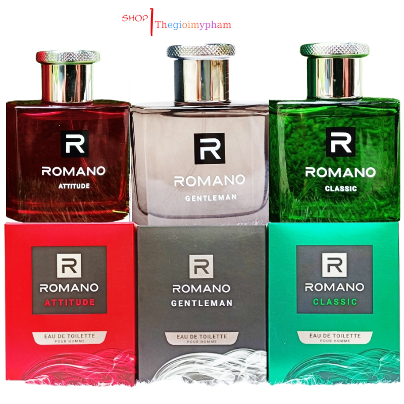 Nước Hoa Cao Cấp Romano 50ml