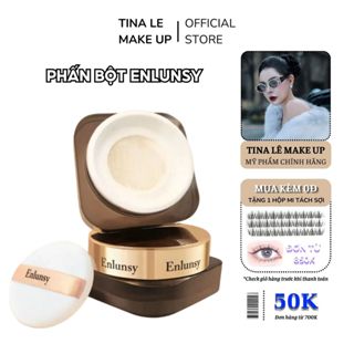 Phấn Phủ Enlunsy Soft Mist Air Setting Powder Phấn Bột Kiềm Dầu Chống Nước Tina Lê Make Up