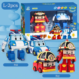 Đồ Chơi Lắp Ráp Biến Hình Nhựa Cao Cấp ROBOCAR POLI - Đội Cứu Hộ - Phát Triển Trí Thông Minh Cho Bé