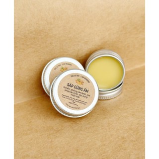 Sáp Gừng Ấm - Giảm Nghẹt Mũi, Giữ Ấm,Giúp Ngủ Ngon, Phòng Cảm Cho Bé Và Người Lớn Khi Trời Lạnh