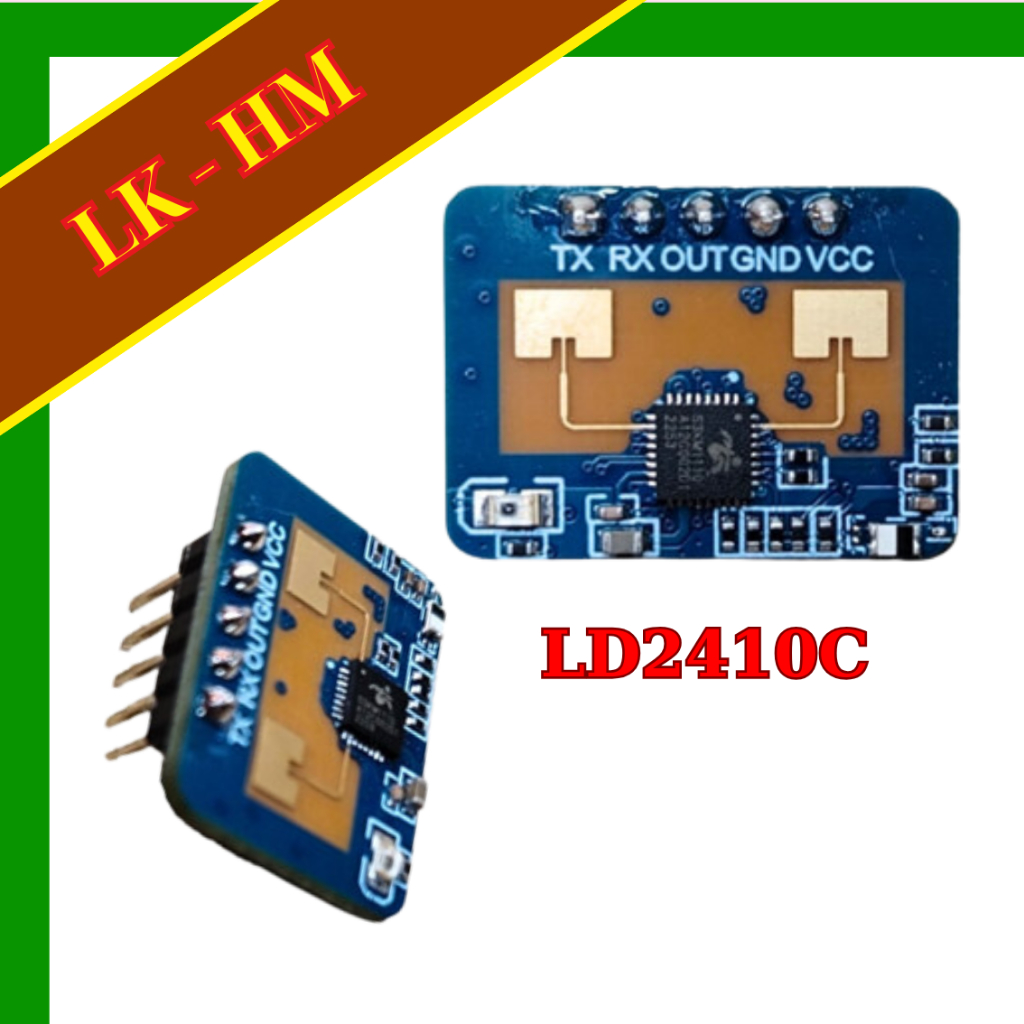 Cảm biến chuyển động hiện diện con người Ld2410C - Cảm biến hiện diện con người