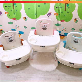 Ghế ăn dặm cho bé* Space BaBy * chính hãng 3 trong 1 gấp gọn tiện lợi nhựa ABS
