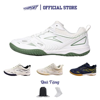 Giày Cầu Lông MIRA Lighter (tặng kèm túi rút, tất thể thao) Chính hãng nhẹ, êm, Đế 2 Lớp, Giày Bóng Bàn - yousport