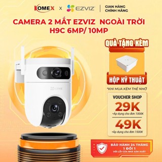 Camera Wifi 2 mắt ngoài trời EZVIZ H9C 6MP/10MP 2K/3K đàm thoại 2 chiều điều khiển 1 chạm, Al theo dõi