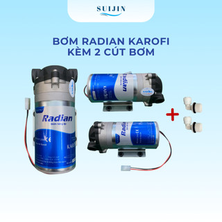 Bơm Tăng Áp 24V Radian Karofi Chính Hãng (Made In Taiwan) Dùng Cho Máy Lọc Nước RO BẢO HÀNH 1 NĂM
