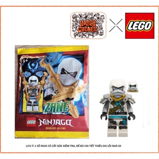 LEGO NINJAGO DRAGONS RISING SEASON 2 Zane paper bag #3 (Zane Climber) - set 892410 - túi nhân vật