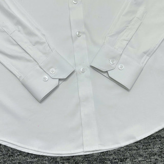 Áo sơ mi dài tay DG logo vương miện thêu ngực basic (Hàng chuẩn QCCC)