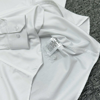 Áo sơ mi dài tay DG logo vương miện thêu ngực basic (Hàng chuẩn QCCC)