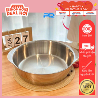 Tô chậu kiêm nồi đa năng inox 304 đúc nguyên khối thép 3 lớp chockmen 20/28cm