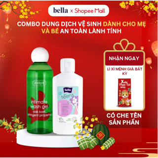 Combo 2 Chai Dung Dịch Vệ Sinh Dành Cho Mẹ Và Bé, Ziaja Cho Mẹ, Teen Bella Cho Bé Từ 3 Tuổi An Toàn Lành Tính