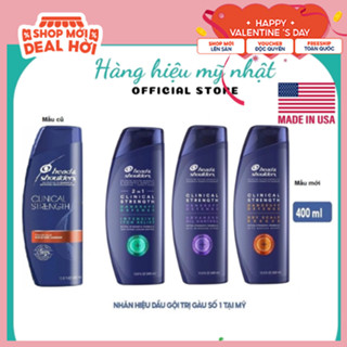[CHÍNH HÃNG] Dầu gội Head & Shoulders Mỹ Clinical Strength 400ml