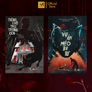 Sách - Bộ Hai Cuốn Tiểu Thuyết Trinh Thám Của Tác Giả Erle Stanley Gardner (Vụ Án Mèo Ba Tư và Tiếng Chó Tru Trong Đêm)