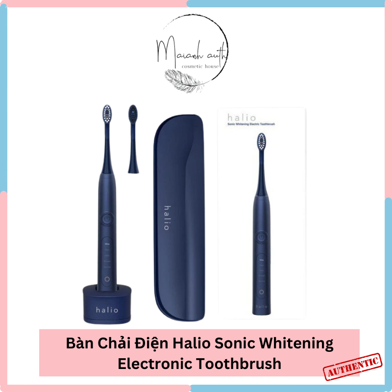 Bàn Chải Điện Halio Sonic Whitening Electronic Toothbrush Bàn Chải Đánh Răng Tự Động