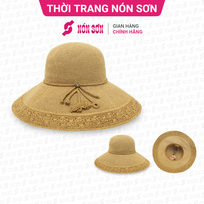 Mũ vành đan tay cao cấp NÓN SƠN chính hãng ĐH114-KM2