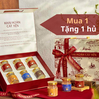   Hỏa Tốc Đà Nẵng  Hộp quà cao cấp 6 hũ yến chưng 70ml 35% Tổ Yến Sào Khánh Hoà nguyên chất sang trọng 