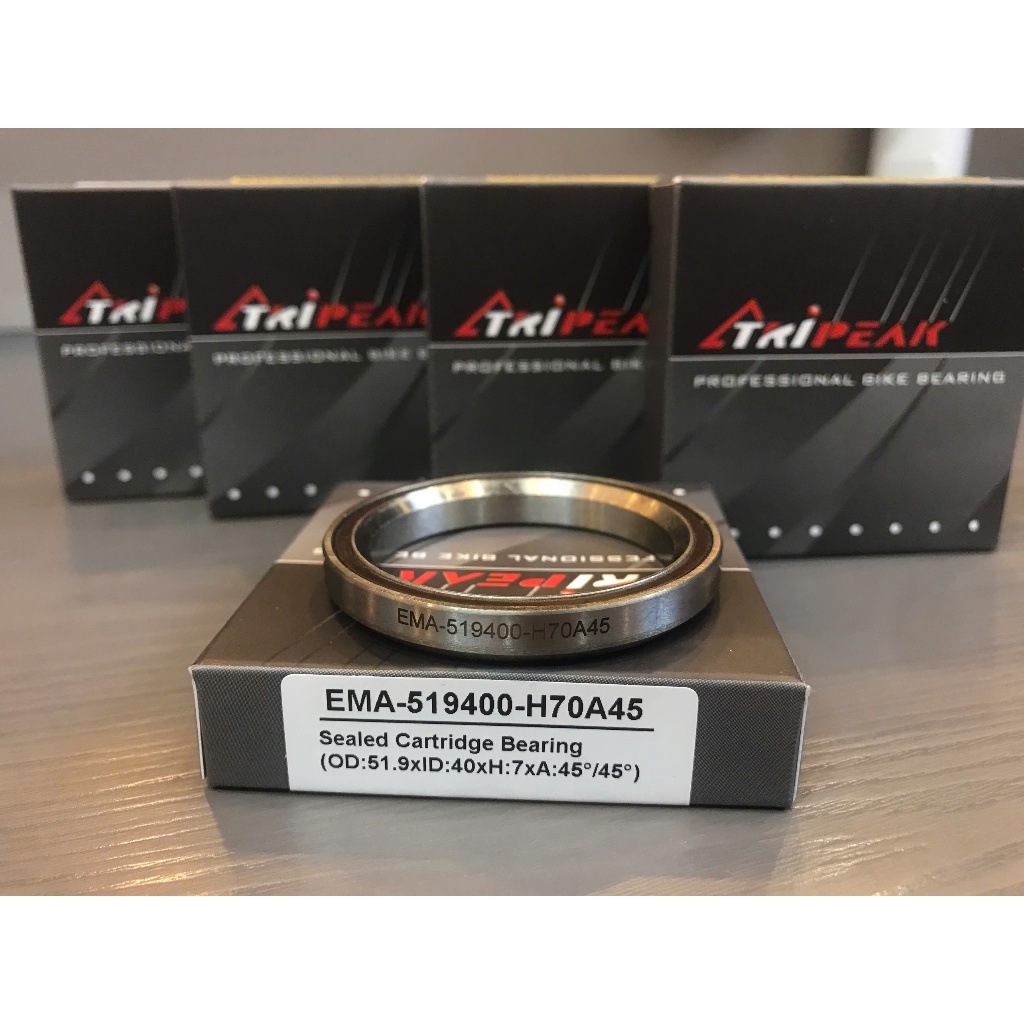 (HS-060) 51.9x40x7mm, 45°/45° Bạc đạn chén cổ Headset Steel Bearing (HP CYCLES)