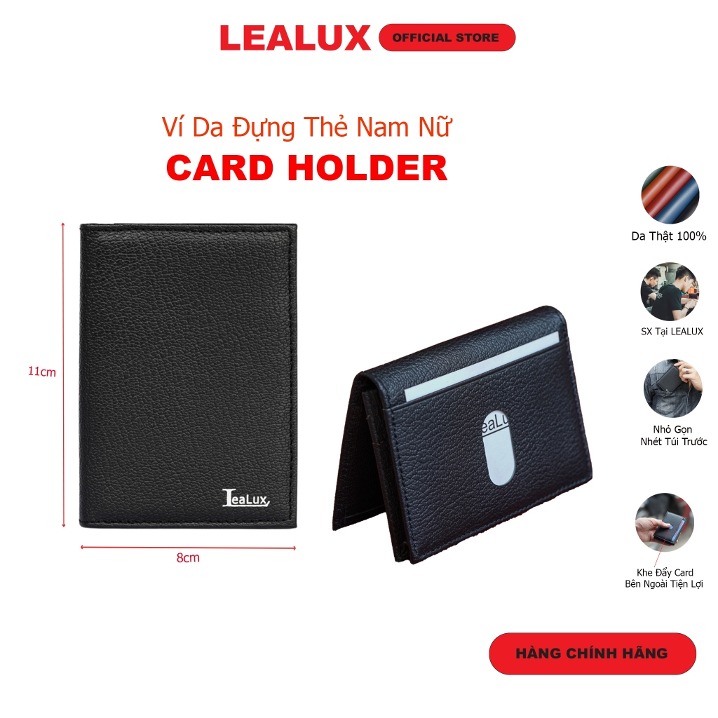 Ví Da Đựng Card  LEALUX_Card Holder