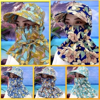 MŨ NÓN LƯỠI TRAI CHỐNG NẮNG, MŨ MẶT NẠ CHỐNG NẮNG HOA LÁ