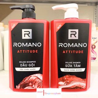  Dầu Gội Romano Attitude 650g Hoặc Sữa Tắm Romano Attitude 650g 
