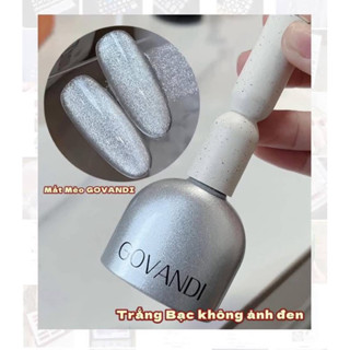  mắt mèo bạc trắng govandi cao cấp sơn bán lẻ lên được tất cả nền gel 