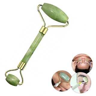 Cây lăn mát xa mặt / cơ thể 2 đầu đá cẩm thạch