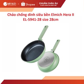 Chảo chống dính siêu bền Elmich Hera II EL-5941-28 size 28cm