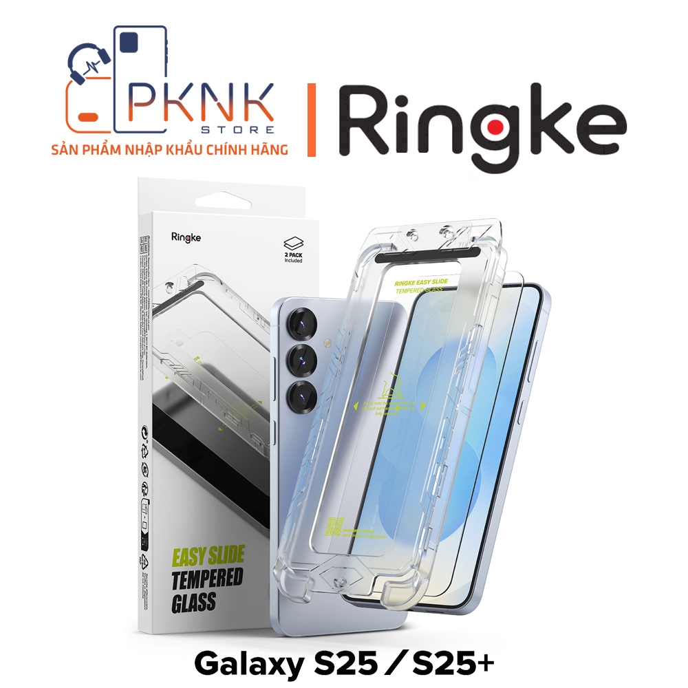 Bộ 2 Kính Cường Lực (Trong) Ringke S25 S25 Plus I Easy Slide Tempered Glass