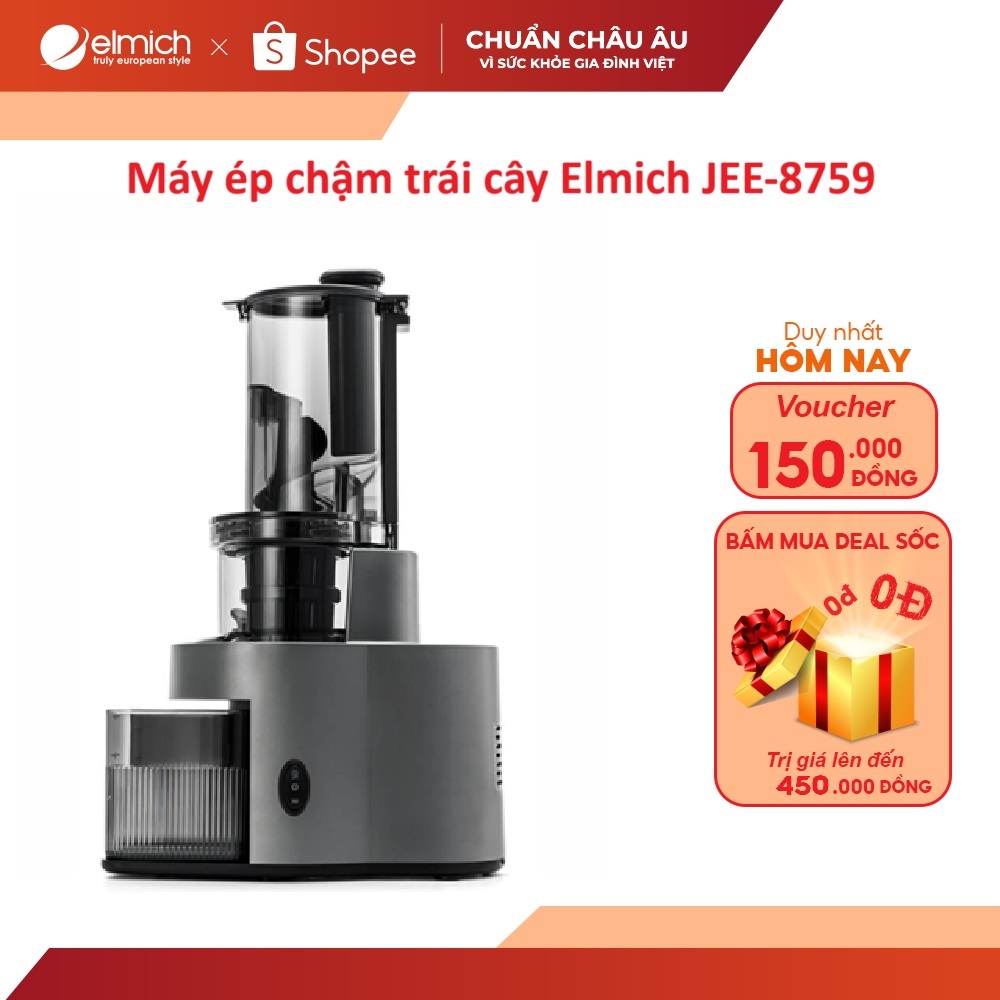 Máy ép chậm trái cây Elmich JEE-8759