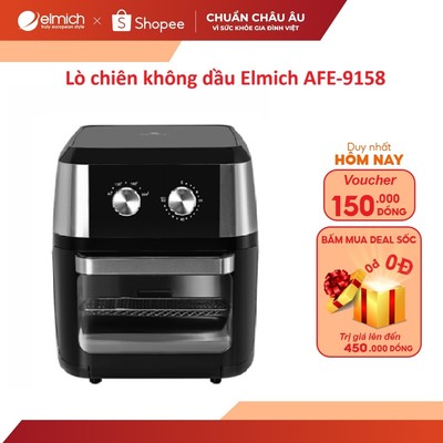 Lò chiên không dầu Elmich 12L -  AFE-9158