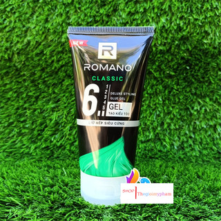 Gel Tạo Kiểu Tóc Romano Classic 150g