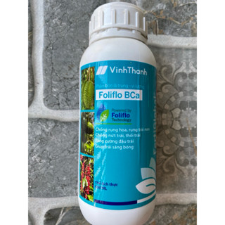 Phân Bón Lá Canxi Bo Vĩnh Thạnh Foliflo BCa chai 500ml