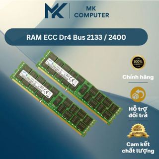 Sale  Ram Ecc 32Gb Ddr4, 16Gb ddr4 bus 2133 chạy main x99 dual xeon