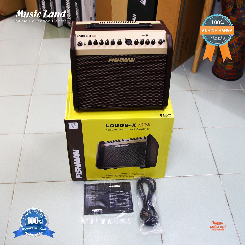 Loa Guitar Acoustic Fishman LoudBox Mini Bluetooth – Chính Hãng