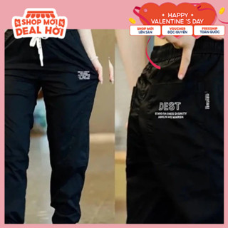 Quần Jogger Kaki  Thể Thao Unisex Nam Nữ Dài Rộng Thể Dục Chạy Bộ Tập Gym joger Màu: Nâu Đen Ghi Be